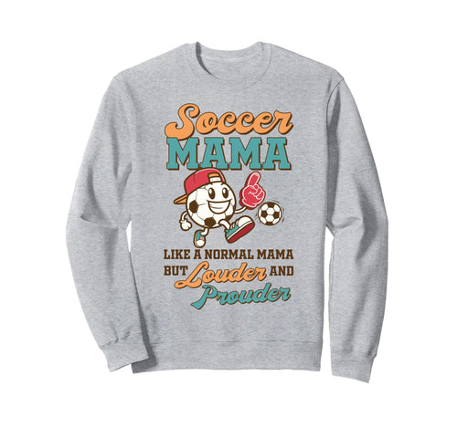 Soccer Mom Game Day Vibes Soccer Sweatshirt - Aesthetic Graphic Men Women - T-Shirt, Sweatshirt, Hoodie