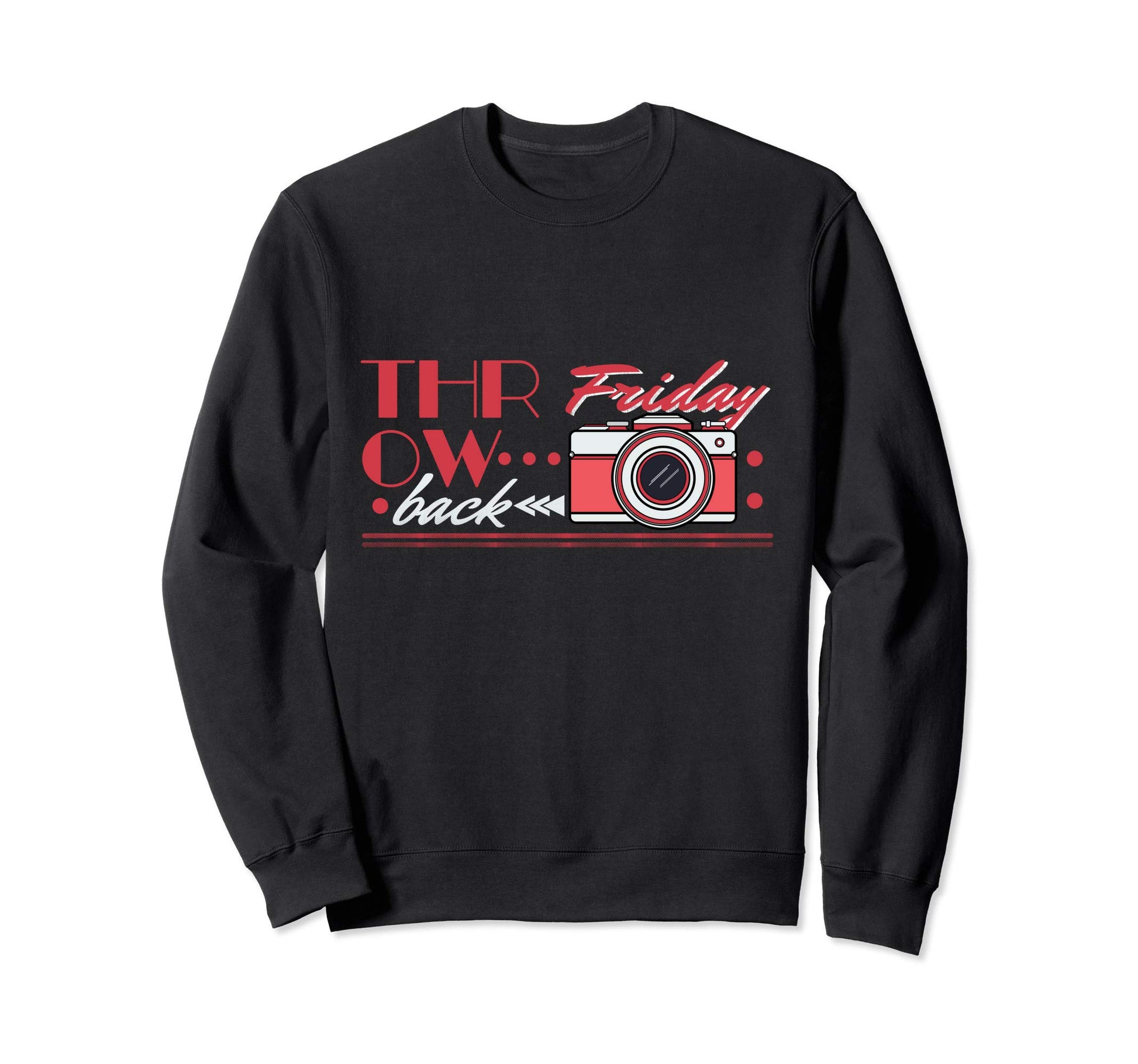 Throwback Camera Friday Photography Sweatshirt - Aesthetic Graphic Unisex - T-Shirt, Sweatshirt, Hoodie