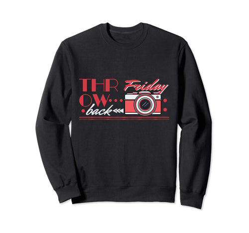 Throwback Camera Friday Photography Sweatshirt - Aesthetic Graphic Unisex - T-Shirt, Sweatshirt, Hoodie
