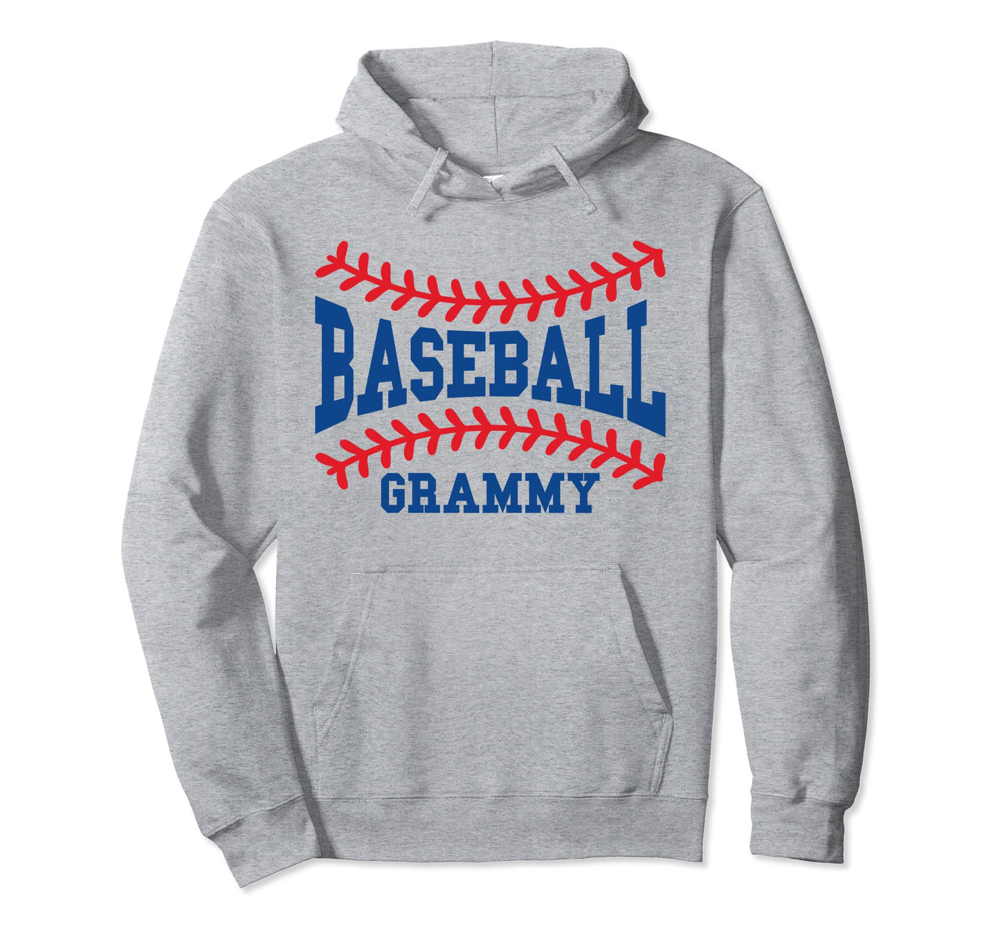 Baseball Grammy Grandma Laces Little Hoodie - Custom Art Print Unisex - T-Shirt, Sweatshirt, Hoodie