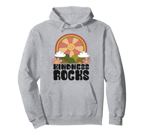 Earth Day Hippie Teacher Rainbow Hoodie - Graphic Print for Adults - T-Shirt, Sweatshirt, Hoodie