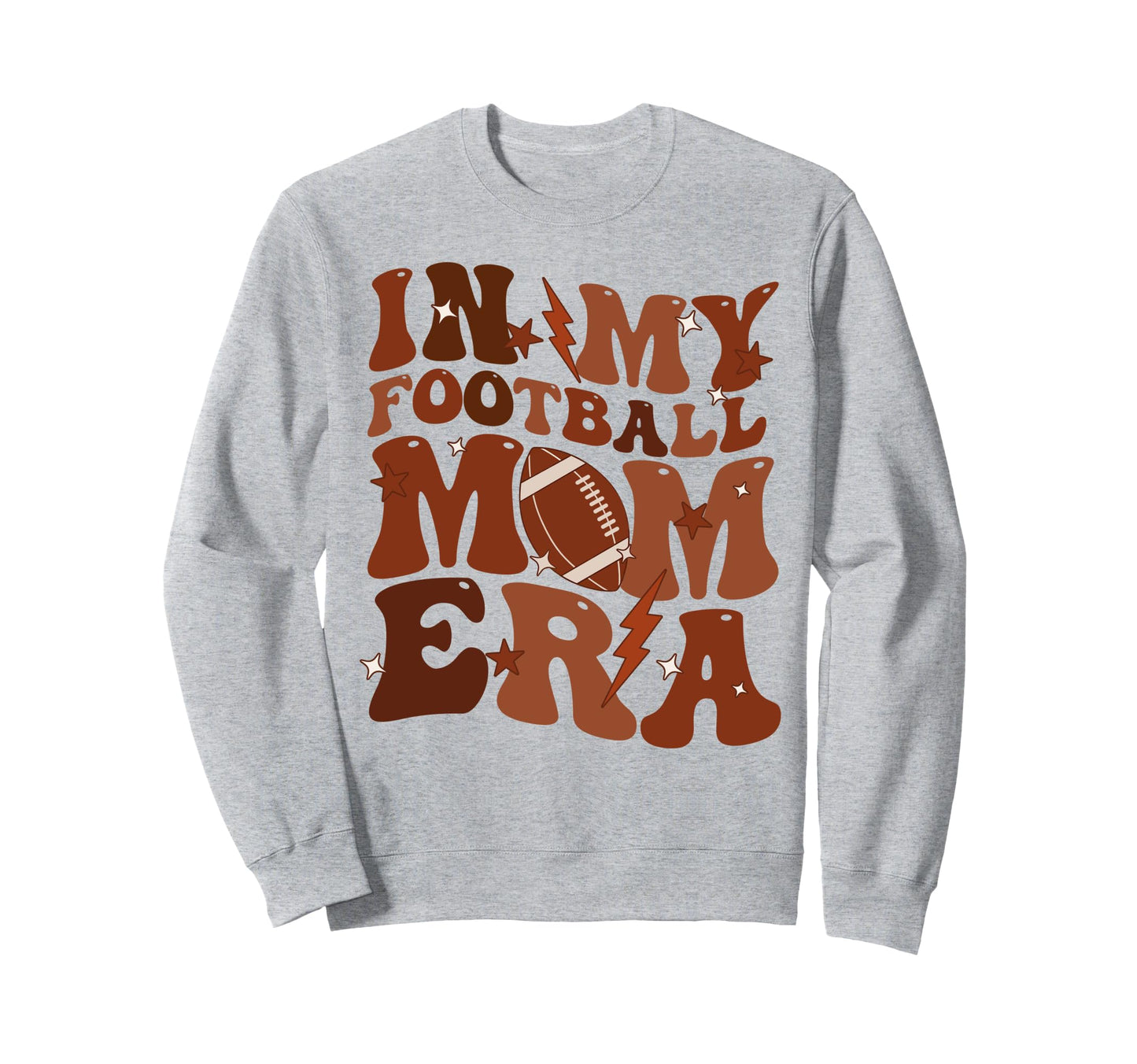 My Football Mom Era American Sweatshirt - Minimalist Print Men Women - T-Shirt, Sweatshirt, Hoodie
