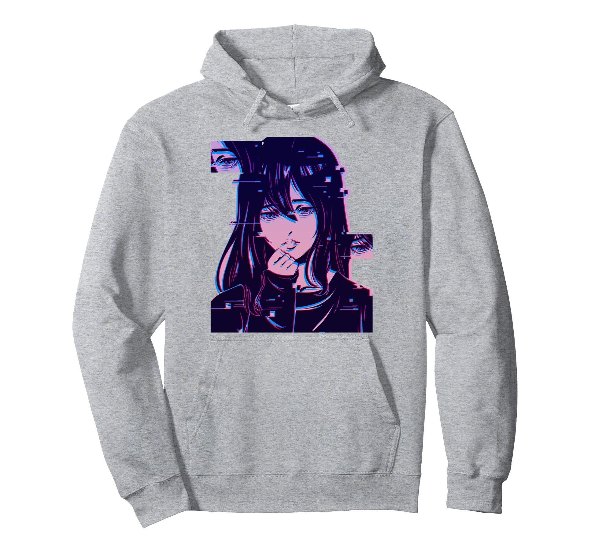 Anime Harajuku Vaporwave Aesthetic Hoodie - Aesthetic Graphic for Adults - T-Shirt, Sweatshirt, Hoodie