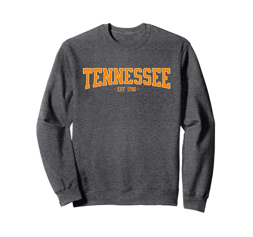Tn Varsity Tennessee Sweatshirt - Fun Novelty Design Men Women - T-Shirt, Sweatshirt, Hoodie