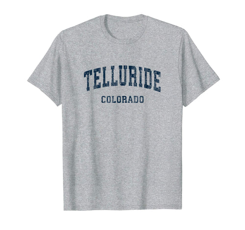 Telluride Colorado Co Varsity T-Shirt - Fun Novelty Design Men Women - T-Shirt, Sweatshirt, Hoodie