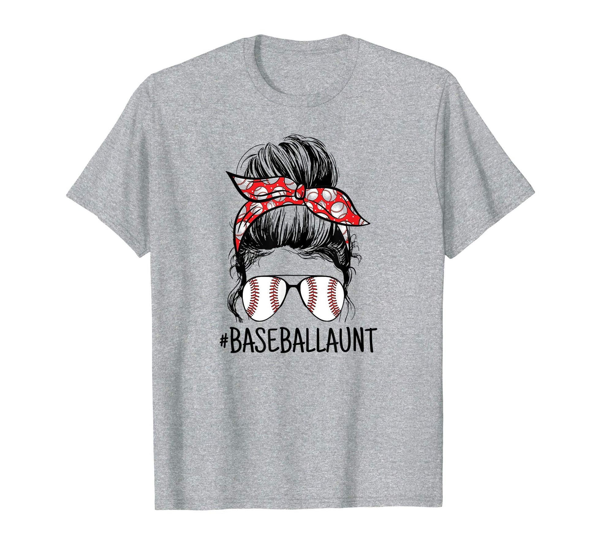 Womens Baseball Sport Aunt Proud Aunt T-Shirt - Aesthetic Graphic Unisex - T-Shirt, Sweatshirt, Hoodie