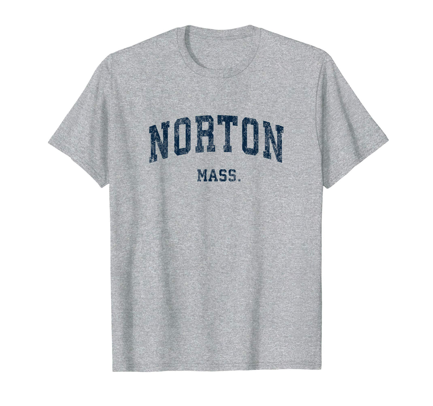 Norton Massachusetts Ma Varsity Sports T-Shirt - Aesthetic Graphic Unisex - T-Shirt, Sweatshirt, Hoodie