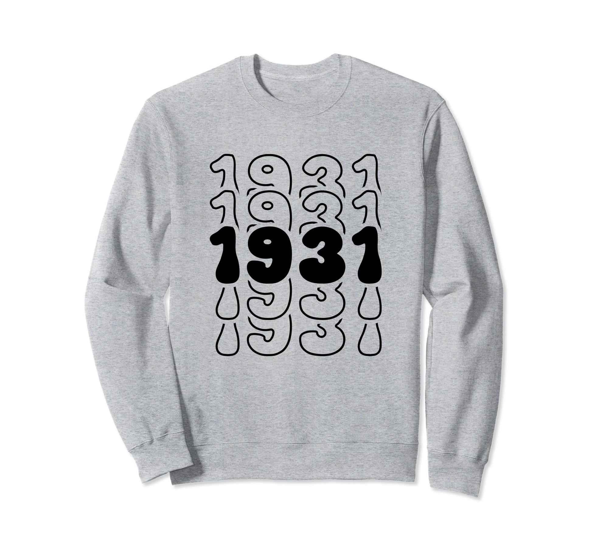 93 Year Old Groovy 93Rd Birthday Boho Sweatshirt - Novelty Apparel Unisex - T-Shirt, Sweatshirt, Hoodie