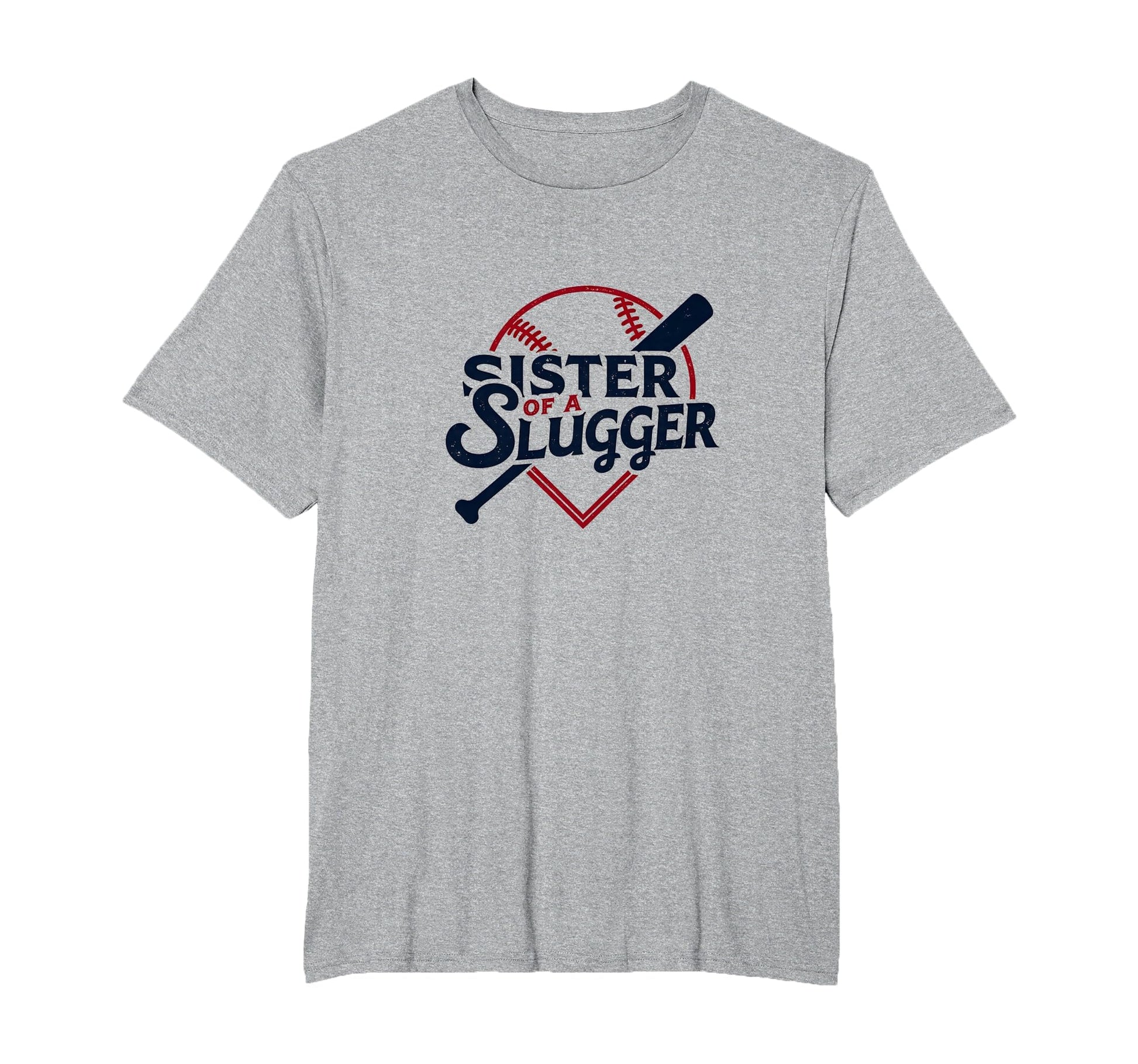 Baseball Sister Sister Slugger T-Shirt - Casual Everyday Wear Unisex - T-Shirt, Sweatshirt, Hoodie