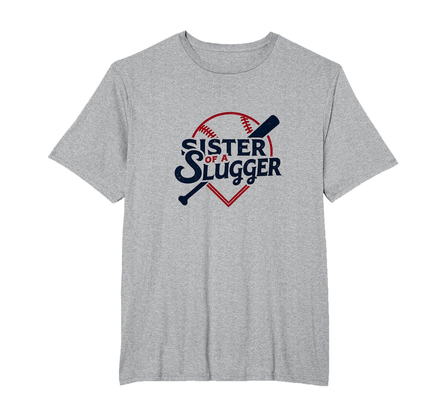 Baseball Sister Sister Slugger Sports T-Shirt - Fun Novelty Design Unisex - T-Shirt, Sweatshirt, Hoodie