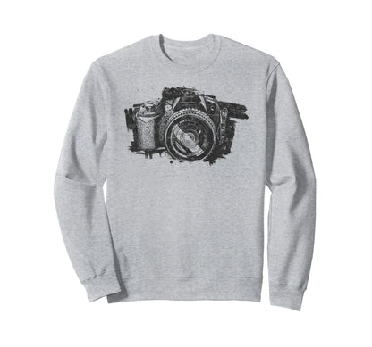 Photo Camera Photography Sweatshirt - Novelty Apparel for Adults - T-Shirt, Sweatshirt, Hoodie