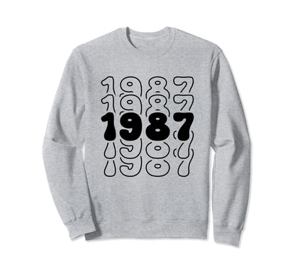 37 Year Old Groovy 37Th Birthday Boho Sweatshirt - Custom Art Print Unisex - T-Shirt, Sweatshirt, Hoodie