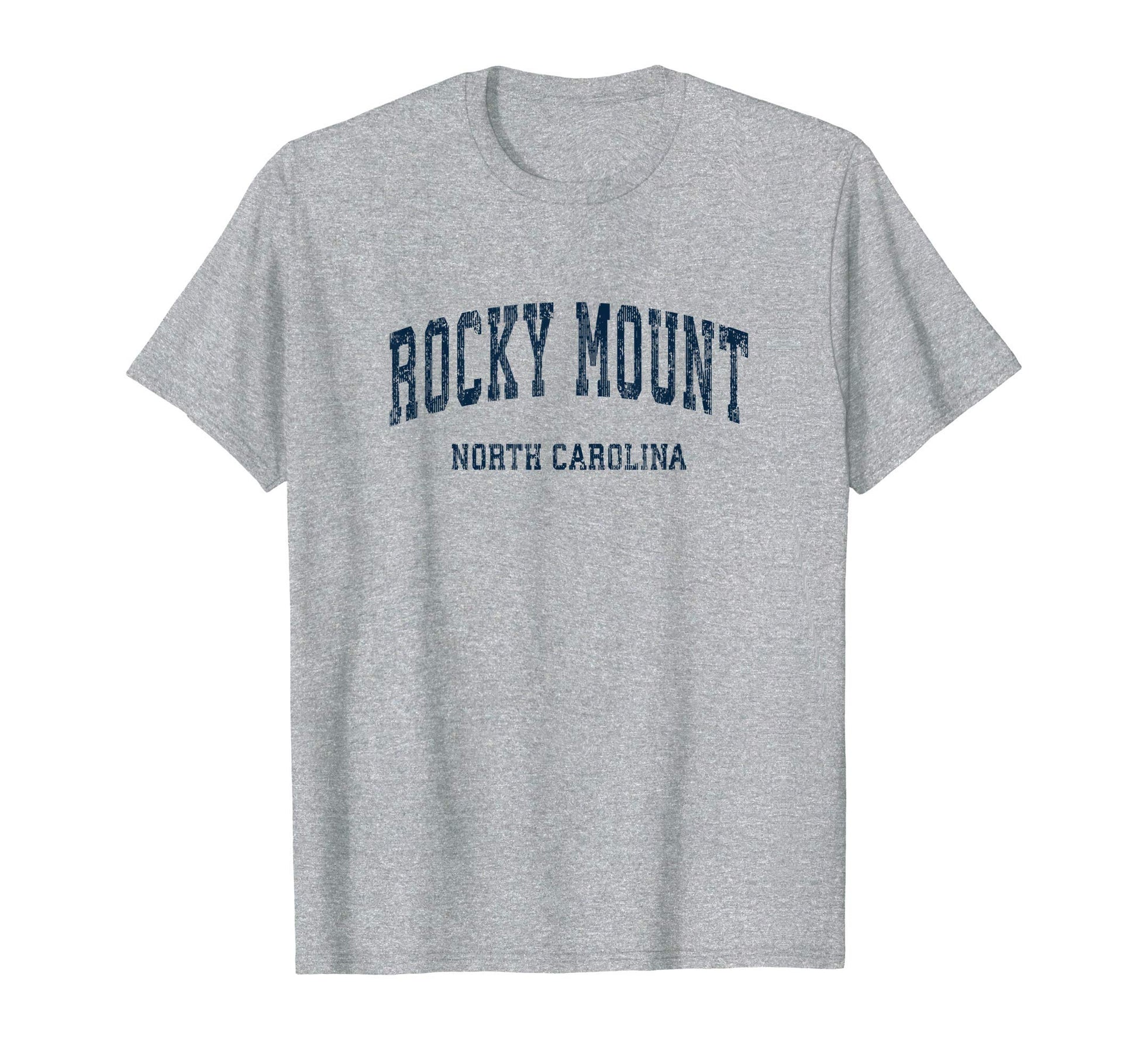 Rocky Mount North Carolina Nc Varsity T-Shirt - Trendy Graphic Unisex - T-Shirt, Sweatshirt, Hoodie
