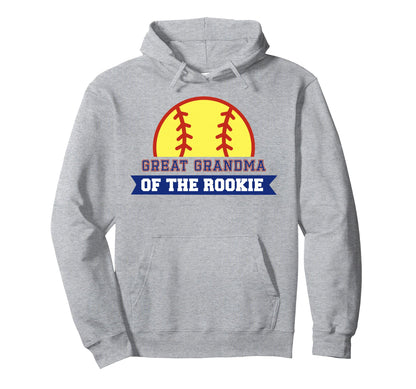 Great Grandma Rookie 1St Birthday Hoodie - Custom Art Print Men Women - T-Shirt, Sweatshirt, Hoodie