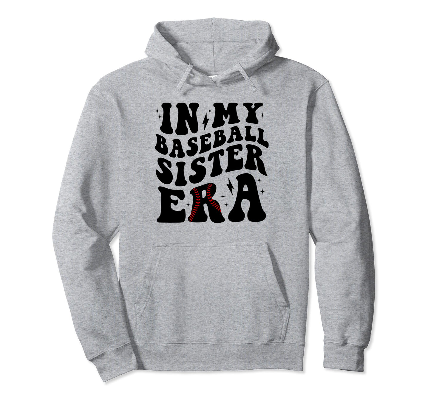 My Baseball Sister Era Leopard Sister Hoodie - Custom Art Print Men Women - T-Shirt, Sweatshirt, Hoodie
