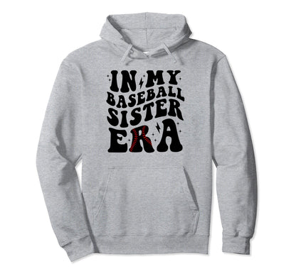 My Baseball Sister Era Leopard Sister Hoodie - Custom Art Print Men Women - T-Shirt, Sweatshirt, Hoodie