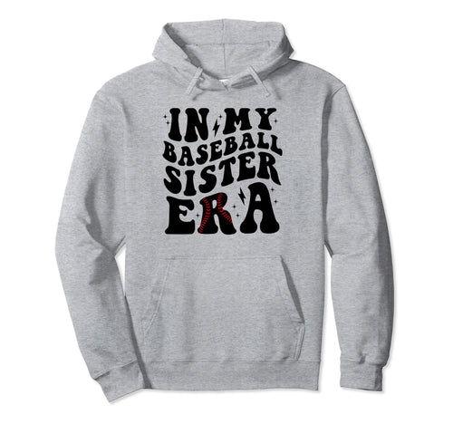 My Baseball Sister Era Leopard Sister Hoodie - Custom Art Print Men Women - T-Shirt, Sweatshirt, Hoodie
