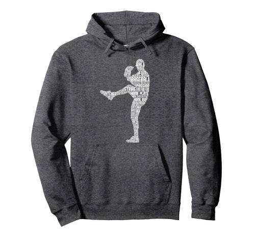 Baseball Pitcher Baseball Player Children Hoodie - Trendy Graphic Men Women - T-Shirt, Sweatshirt, Hoodie