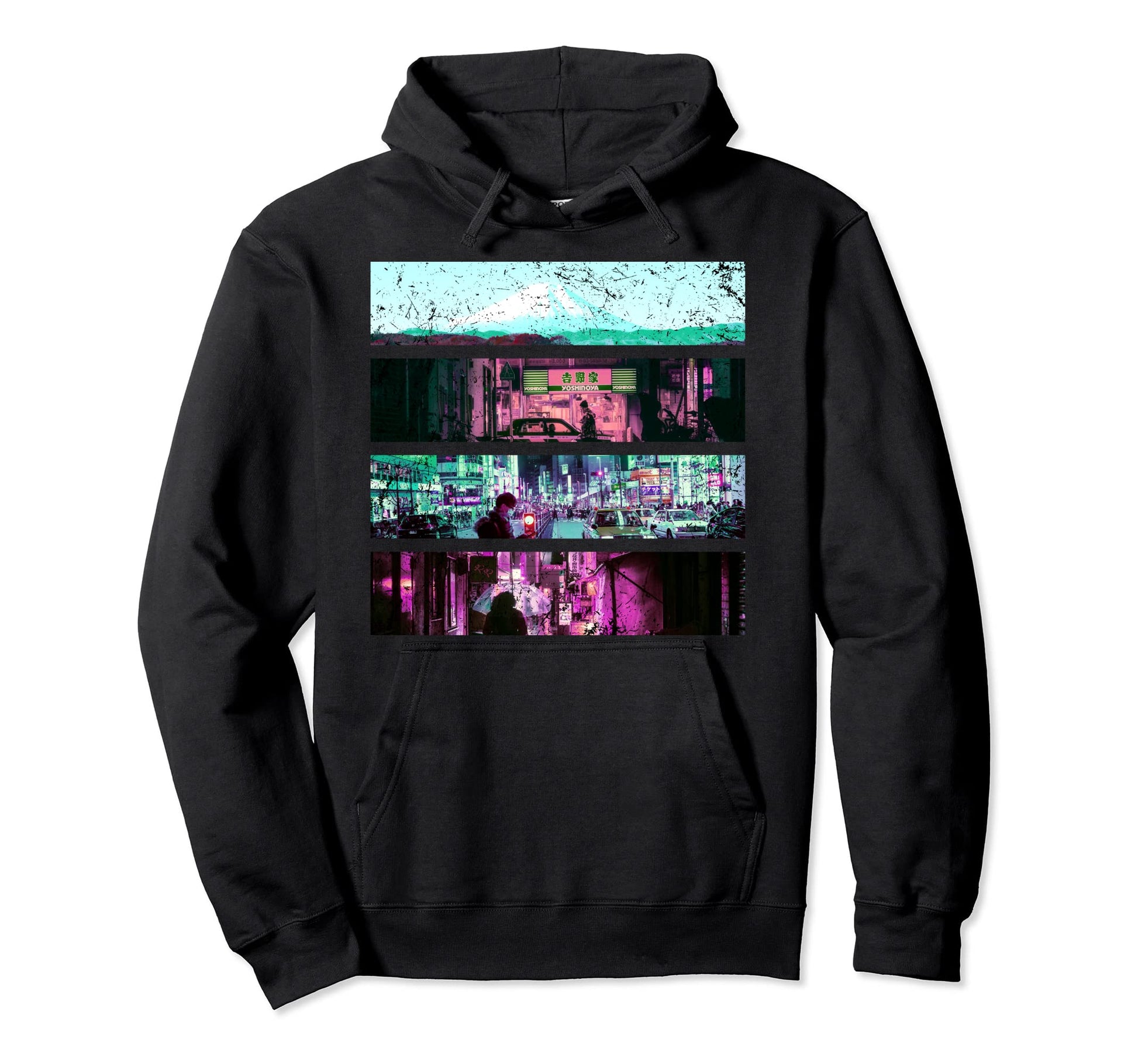 Aesthetic Vaporwave Japan 80S 90S Meme Hoodie - Custom Art Print Unisex - T-Shirt, Sweatshirt, Hoodie