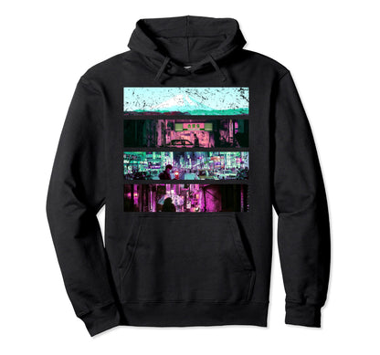 Aesthetic Vaporwave Japan 80S 90S Meme Hoodie - Custom Art Print Unisex - T-Shirt, Sweatshirt, Hoodie