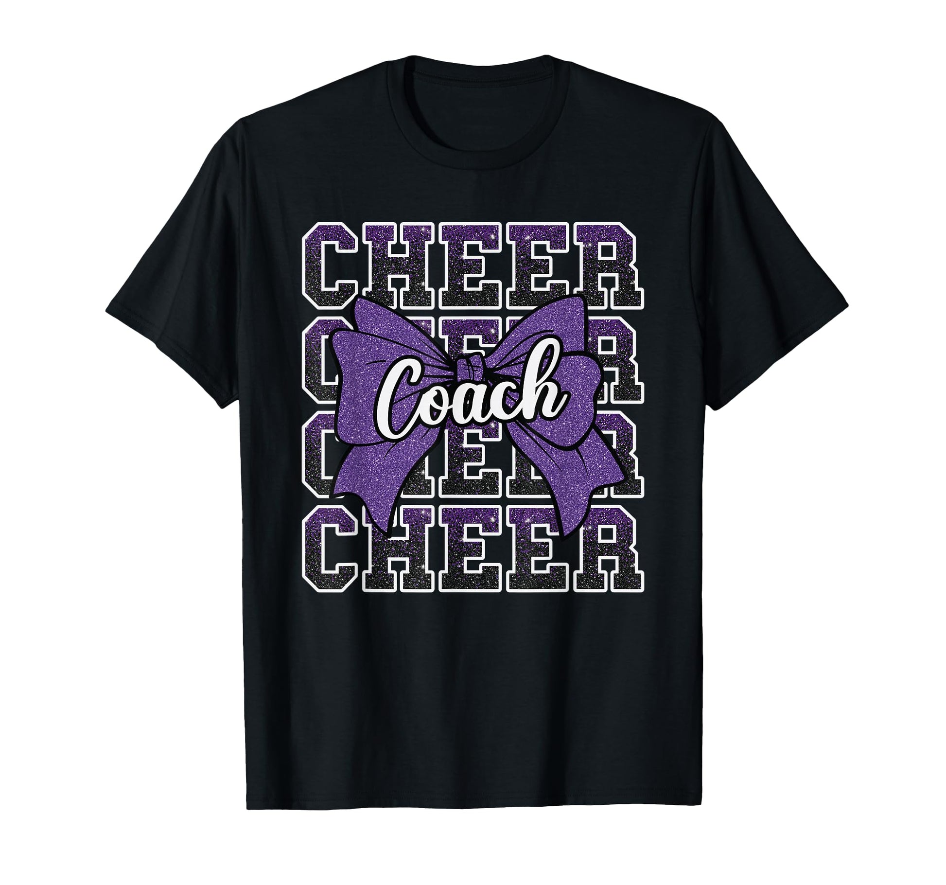 Purple Funny Sport Loud Proud Cheer T-Shirt - Custom Art Print for Adults - T-Shirt, Sweatshirt, Hoodie