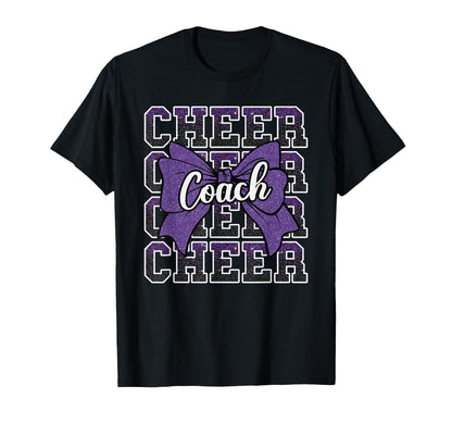 Purple Funny Sport Loud Proud Cheer T-Shirt - Custom Art Print for Adults - T-Shirt, Sweatshirt, Hoodie