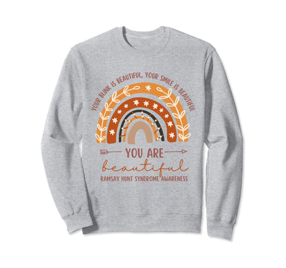 Ramsay Hunt Syndrome Awareness Boho Sweatshirt - Streetwear Style Unisex - T-Shirt, Sweatshirt, Hoodie