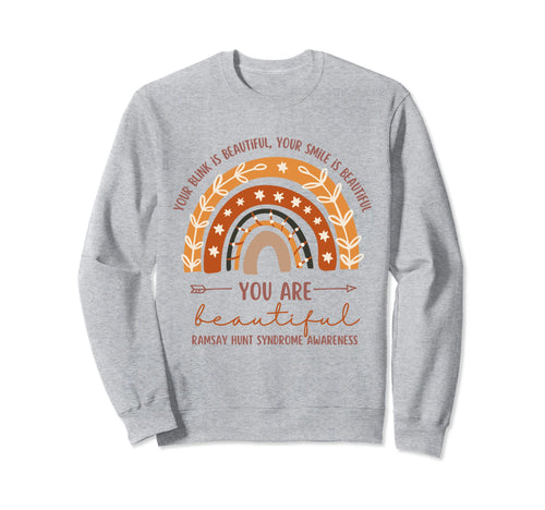 Ramsay Hunt Syndrome Awareness Boho Sweatshirt - Streetwear Style Unisex - T-Shirt, Sweatshirt, Hoodie