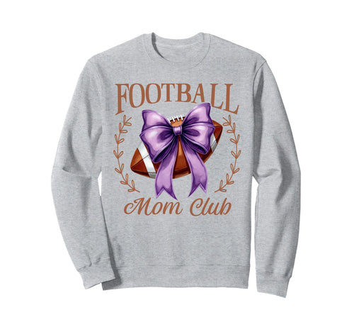 Game Day Purple Croquette Bow Sweatshirt - Casual Everyday Wear for Adults - T-Shirt, Sweatshirt, Hoodie