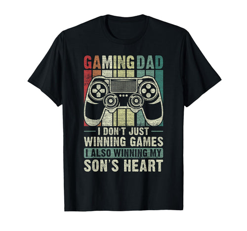 Gaming Dad Father Son Fathers Day T-Shirt - Aesthetic Graphic Men Women - T-Shirt, Sweatshirt, Hoodie