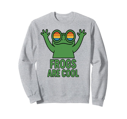 Frogs Are Aesthetic Funny Frog Sweatshirt - Custom Art Print Unisex - T-Shirt, Sweatshirt, Hoodie