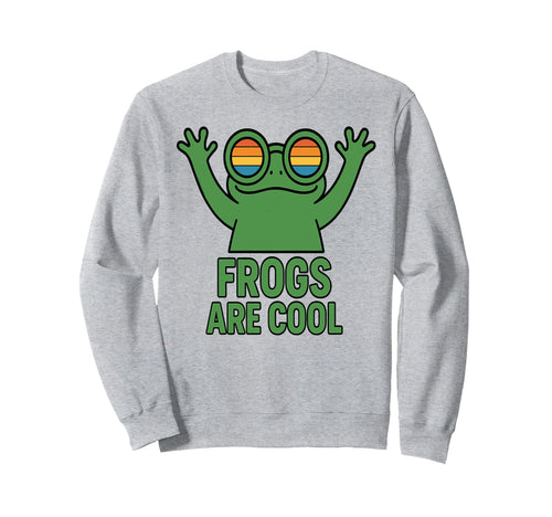Frogs Are Aesthetic Funny Frog Sweatshirt - Custom Art Print Unisex - T-Shirt, Sweatshirt, Hoodie