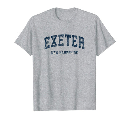Exeter New Hampshire Nh Varsity Sports T-Shirt - Novelty Apparel Men Women - T-Shirt, Sweatshirt, Hoodie