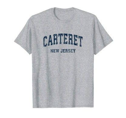 Carteret New Jersey Nj Varsity Sports T-Shirt - Graphic Print Men Women - T-Shirt, Sweatshirt, Hoodie