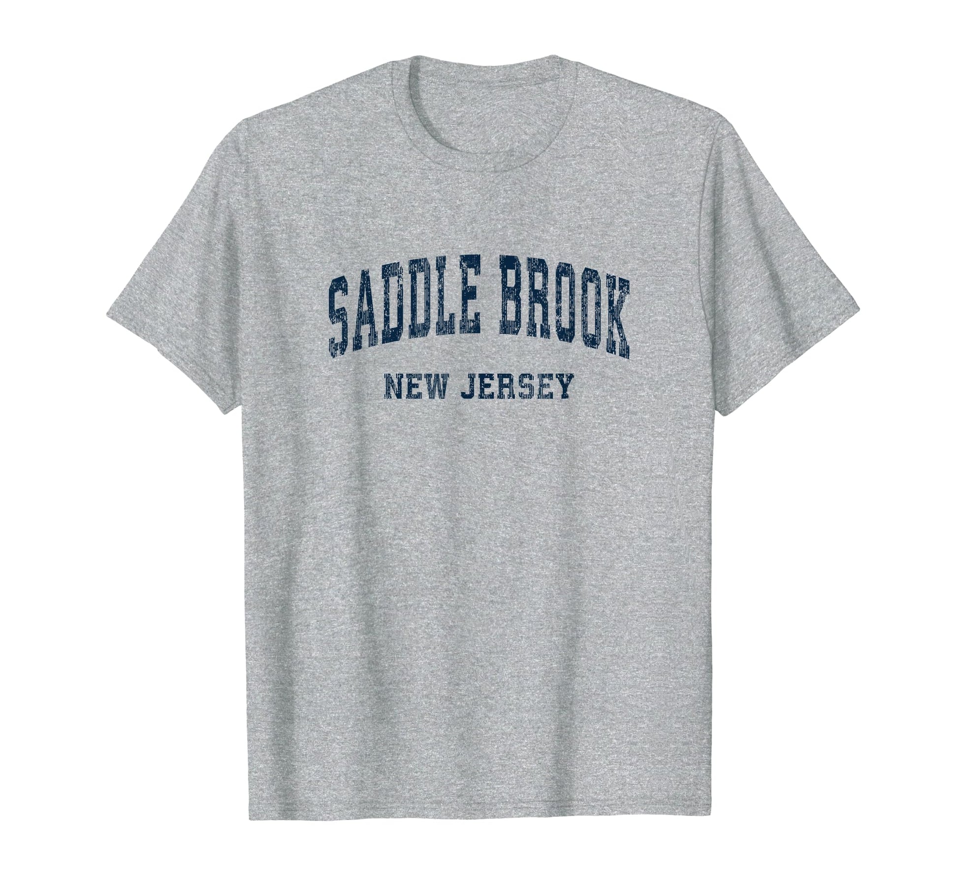 Saddle Brook New Jersey Nj Varsity T-Shirt - Minimalist Print Unisex - T-Shirt, Sweatshirt, Hoodie
