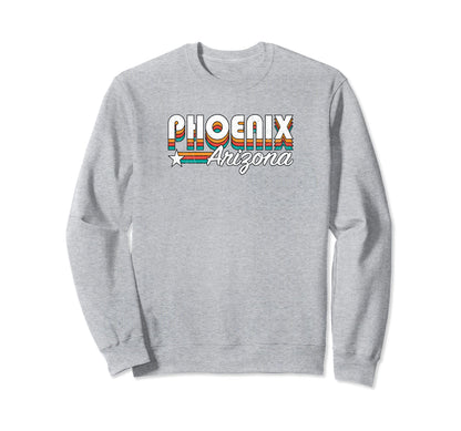 Phoenix Az Rainbow Colors W Sweatshirt - Fun Novelty Design Men Women - T-Shirt, Sweatshirt, Hoodie