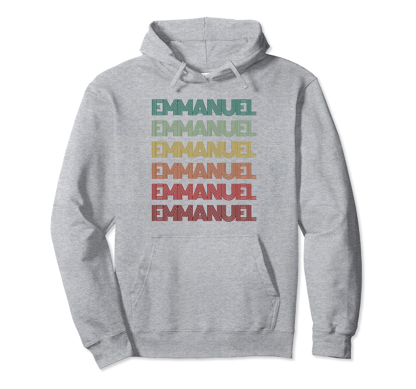First Name Emmanuel Spanish Birthday Hoodie - Streetwear Style for Adults - T-Shirt, Sweatshirt, Hoodie