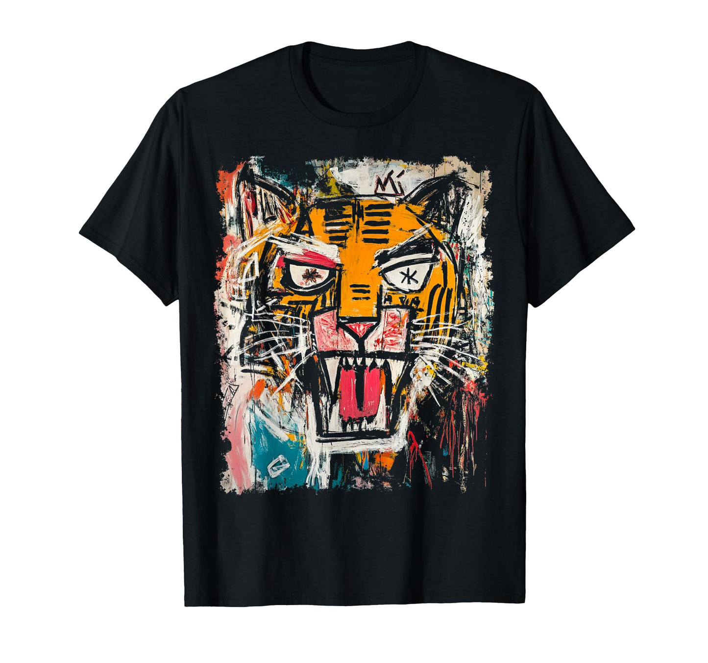 Pop Art Tiger 90S Graffiti T-Shirt - Graphic Print for Adults - T-Shirt, Sweatshirt, Hoodie