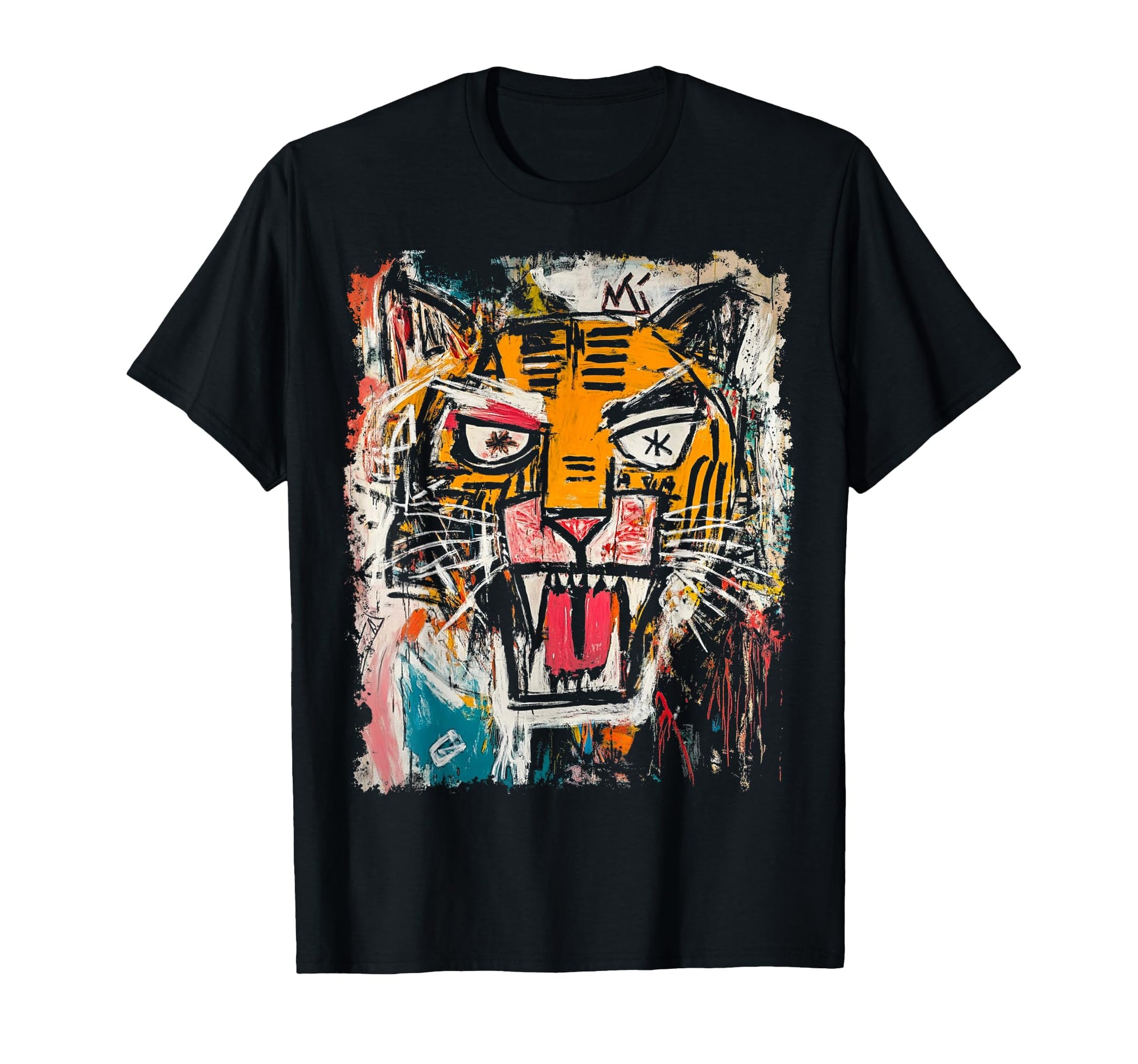 Pop Art Tiger 90S Graffiti T-Shirt - Graphic Print for Adults - T-Shirt, Sweatshirt, Hoodie