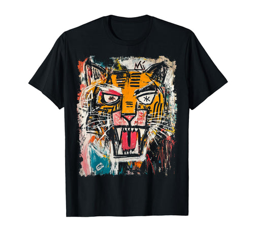 Pop Art Tiger 90S Graffiti T-Shirt - Graphic Print for Adults - T-Shirt, Sweatshirt, Hoodie