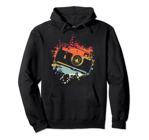 Photo Camera Journalist Photographer Hoodie - Graphic Print Unisex - T-Shirt, Sweatshirt, Hoodie