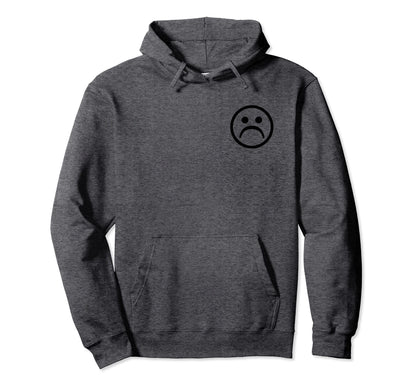 Sad Face Sadboy Ironic Aesthetic Hoodie - Aesthetic Graphic for Adults - T-Shirt, Sweatshirt, Hoodie