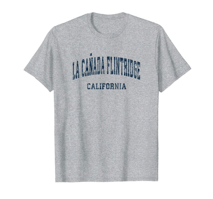 La Canada Flintridge California Ca Varsity T-Shirt - Graphic Print Unisex - T-Shirt, Sweatshirt, Hoodie