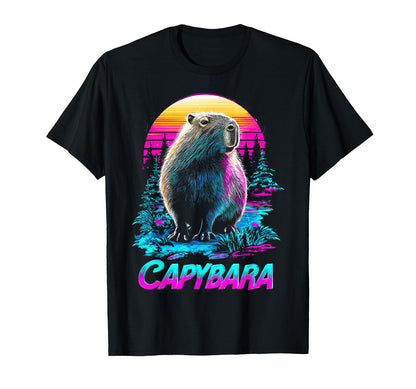 Capybara Capibara Sunglasses T-Shirt - Casual Everyday Wear for Adults - T-Shirt, Sweatshirt, Hoodie