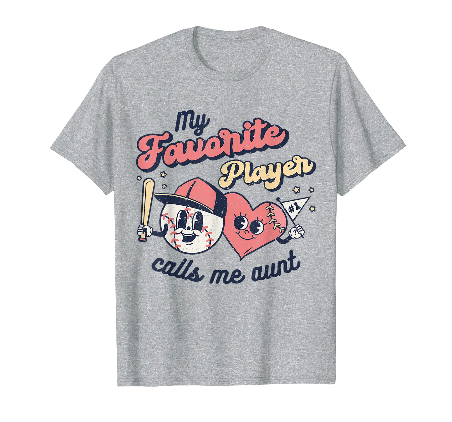 My Favorite Player Calls Me Aunt T-Shirt - Aesthetic Graphic Men Women - T-Shirt, Sweatshirt, Hoodie