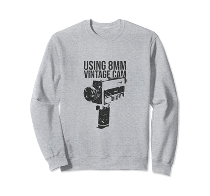 Super 8 Film Movie Buff Sweatshirt - Custom Art Print for Adults - T-Shirt, Sweatshirt, Hoodie