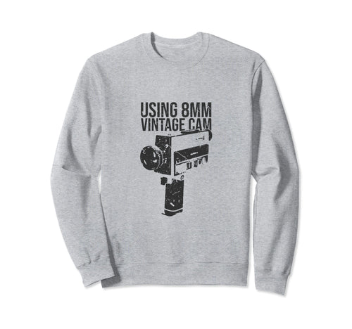 Super 8 Film Movie Buff Sweatshirt - Custom Art Print for Adults - T-Shirt, Sweatshirt, Hoodie