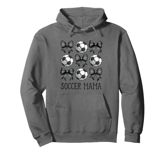 Soccer Mama Outfit Soccer Mom Game Day Hoodie - Unique Graphic Men Women - T-Shirt, Sweatshirt, Hoodie