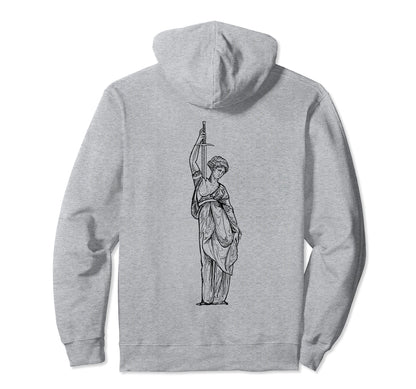 Greco Greek Roman Vaporwave Sword Hoodie - Streetwear Style Men Women - T-Shirt, Sweatshirt, Hoodie