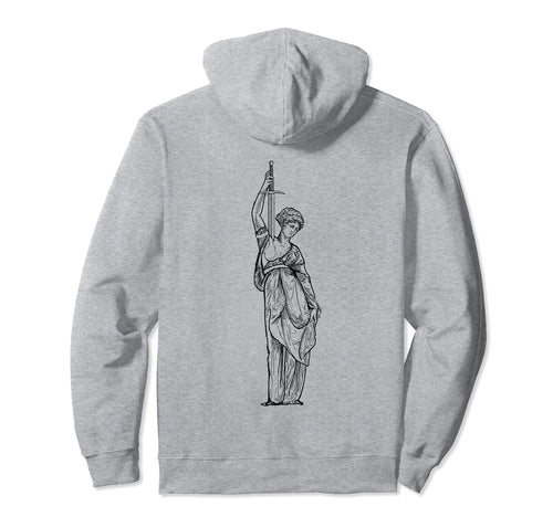 Greco Greek Roman Vaporwave Sword Hoodie - Streetwear Style Men Women - T-Shirt, Sweatshirt, Hoodie